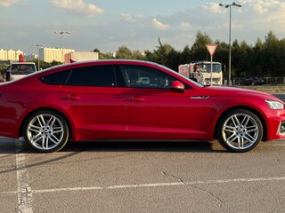 2019 Audi A5 II (F5), красный, 3550000 рублей, вид 4