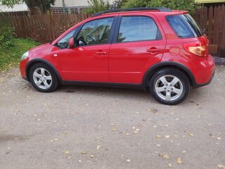 2010 Suzuki SX4 I (Classic) Рестайлинг, красный, 770000 рублей, вид 5