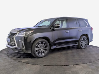 2018 Lexus LX 570 III Рестайлинг 2, чёрный, 9150000 рублей, вид 1