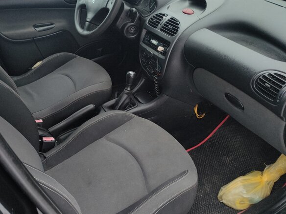 2007 Peugeot 206, чёрный, 270000 рублей - вид 3