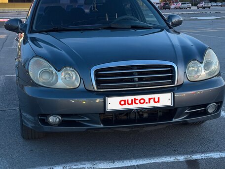 2006 Hyundai Sonata ТагАЗ IV (EF) Рестайлинг, серый, 600000 рублей, вид 1