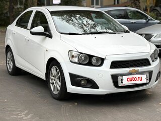 2012 Chevrolet Aveo II, белый, 375000 рублей, вид 1