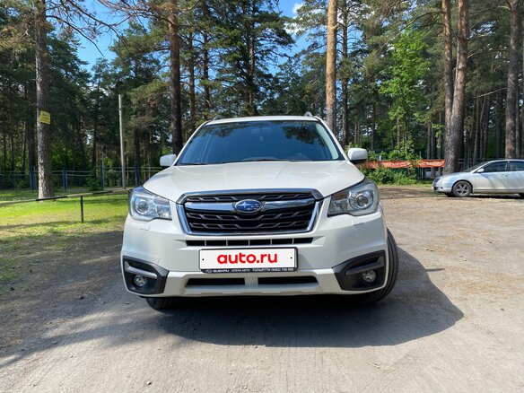 2016 Subaru Forester IV Рестайлинг 2, белый, 2150000 рублей
