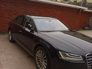 2016 Audi A8 III (D4) Рестайлинг, чёрный, 4750000 рублей, вид 5