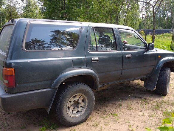 1994 Toyota 4Runner II, зелёный, 650000 рублей - вид 2