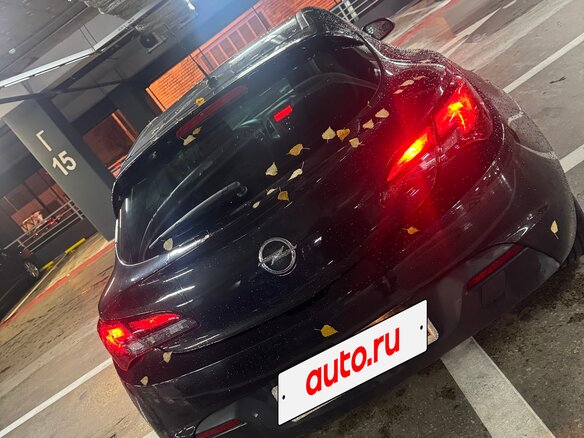2012 Opel Astra GTC J Рестайлинг, чёрный, 760000 рублей - вид 8