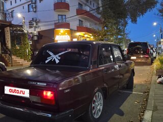 1998 Lada (ВАЗ) 2107, красный, 160000 рублей, вид 3
