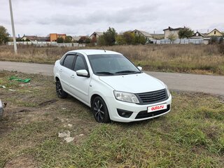 2015 Lada (ВАЗ) Granta I, белый, 550000 рублей, вид 3