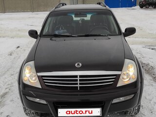 2007 SsangYong Rexton I, чёрный, 750000 рублей, вид 2