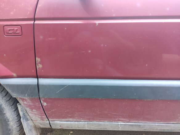 1991 Volkswagen Passat B3, пурпурный - вид 3