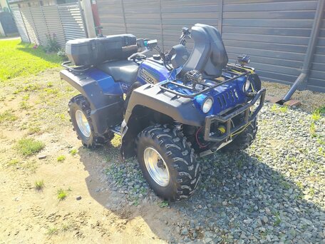 2002 Yamaha Grizzly 660, синий, 349000 рублей, вид 1