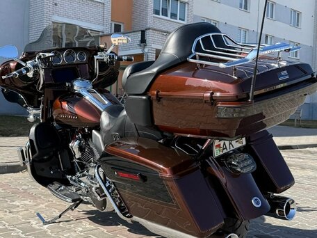 2019 Harley-Davidson Electra Glide, коричневый, 2050000 рублей, вид 4