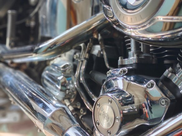 2011 Harley-Davidson Heritage, голубой, 1150000 рублей - вид 14