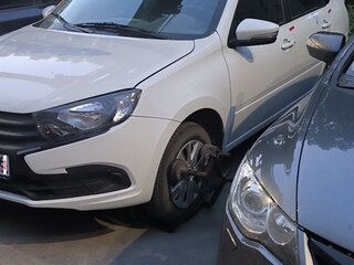 2023 Lada (ВАЗ) Granta I Рестайлинг, белый, 455000 рублей, вид 2