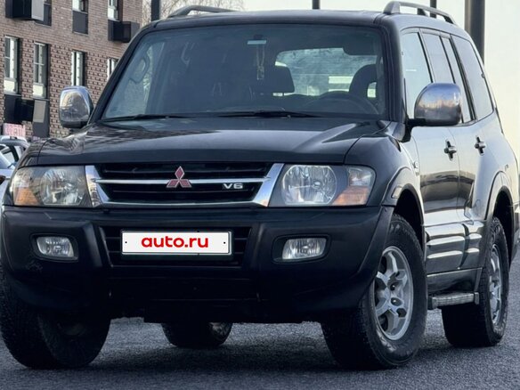 2000 Mitsubishi Montero III, чёрный, 670000 рублей