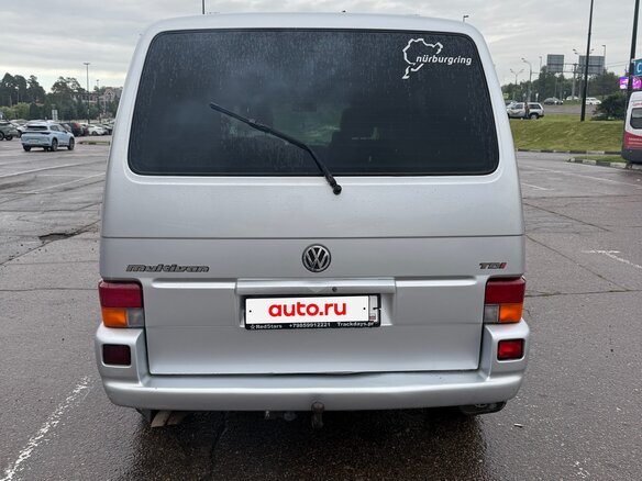 2002 Volkswagen Multivan T4, серебристый, 1650000 рублей - вид 3