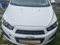 2013 Chevrolet Aveo II, белый - вид 1