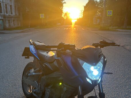 2016 Bajaj Pulsar NS 200, синий, 145000 рублей, вид 4