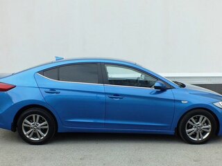 2017 Hyundai Elantra VI (AD), синий, 1149000 рублей, вид 4