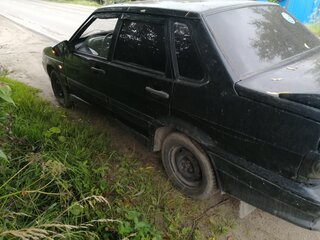 2003 Lada (ВАЗ) 2115, чёрный, 120000 рублей, вид 3