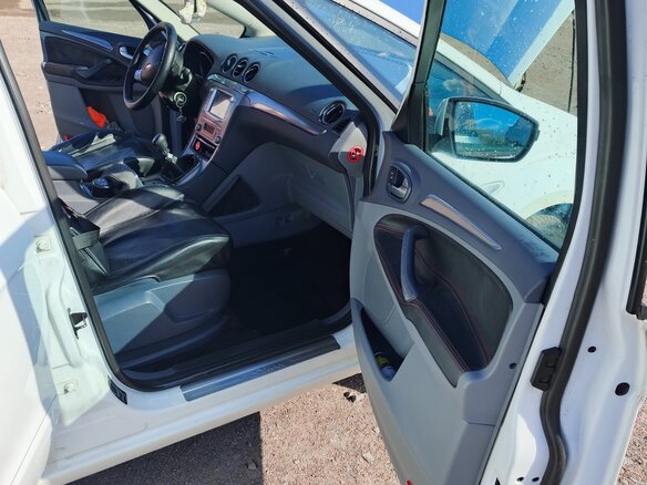2009 Ford S-MAX I, белый - вид 6