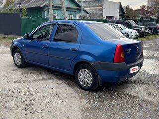2008 Renault Logan I, синий, 260000 рублей, вид 4