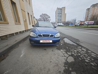 2008 Daewoo Lanos, синий, 195000 рублей, вид 2