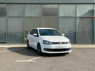 2012 Volkswagen Polo V, белый, 599000 рублей, вид 2