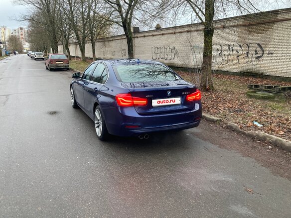 2018 BMW 3 серии 330i xDrive VI (F3x) Рестайлинг, синий, 2300000 рублей - вид 10