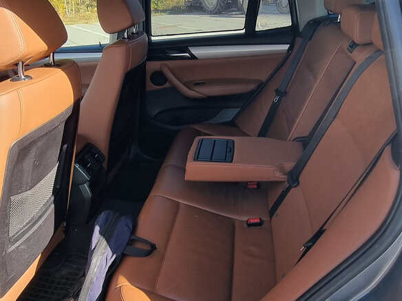 2017 BMW X3 18d II (F25) Рестайлинг, серебристый, 2100000 рублей - вид 15