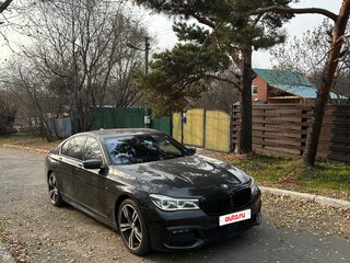 2017 BMW 7 серии 740d xDrive VI (G11/G12), чёрный, 4100000 рублей, вид 1