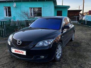 2006 Mazda 3 I (BK) Рестайлинг, чёрный, 450000 рублей, вид 2