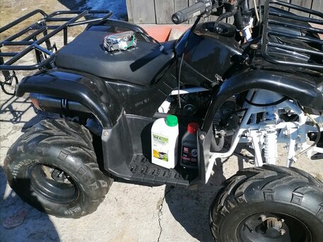 2014 Irbis ATV 125U, чёрный, 85000 рублей, вид 5