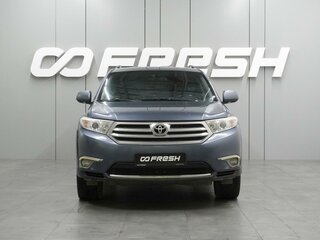 2011 Toyota Highlander II (XU40) Рестайлинг, голубой, 1615000 рублей, вид 3