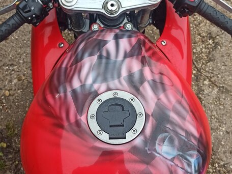 2002 Suzuki SV 400, красный, 257000 рублей, вид 3