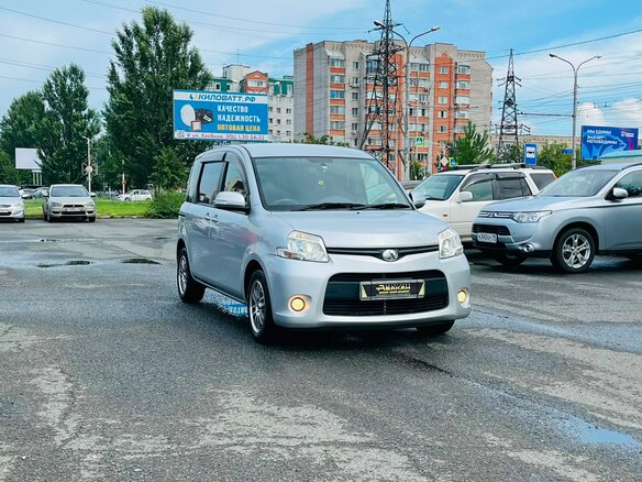 2013 Toyota Sienta I Рестайлинг 2, серый, 999000 рублей - вид 4