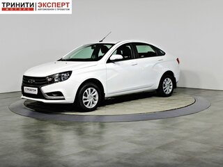 2018 Lada (ВАЗ) Vesta I, белый, 857000 рублей, вид 1