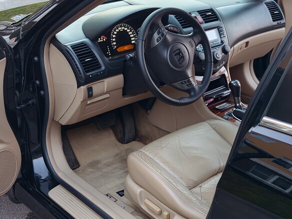 2007 Honda Accord VII Рестайлинг, чёрный - вид 11