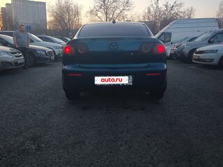 2007 Mazda 3 I (BK) Рестайлинг, синий, 420000 рублей, вид 4