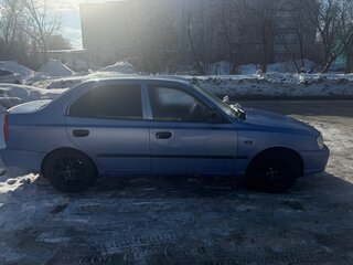 2005 Hyundai Accent ТагАЗ II, фиолетовый, 190000 рублей, вид 5
