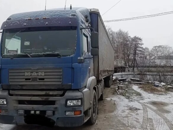 2003 MAN TGX, синий, 2300000 рублей