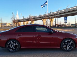 2020 Mercedes-Benz CLA 200 II (C118, X118), красный, 3090000 рублей, вид 3