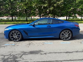 2019 BMW 8 серии 840d xDrive II (G14/G15/G16), синий, 7500000 рублей, вид 3