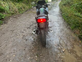 1995 Yamaha XJ600, фиолетовый, 270000 рублей, вид 4