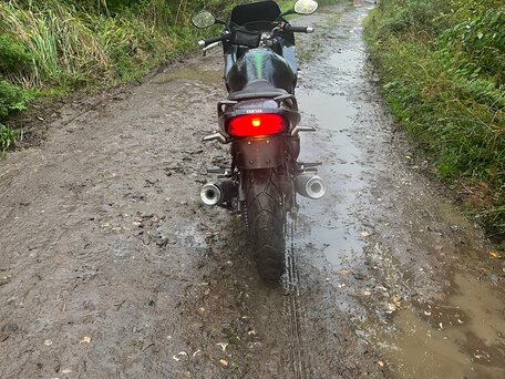 1995 Yamaha XJ600, фиолетовый, 270000 рублей, вид 4