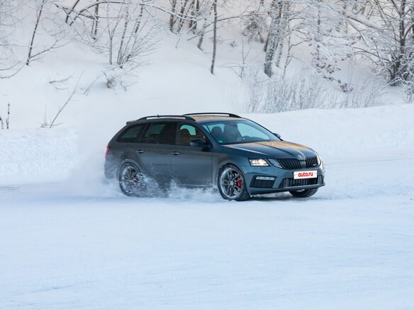 2019 Skoda Octavia RS III Рестайлинг, серый, 2500000 рублей - вид 11