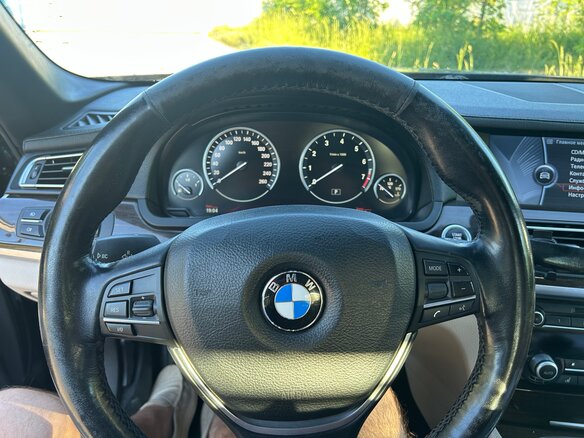 2009 BMW 7 серии Long 750Li xDrive V (F01/F02/F04), чёрный, 1180000 рублей - вид 5