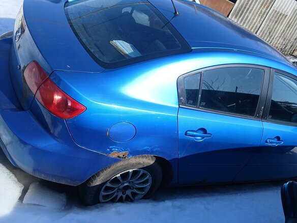 2004 Mazda 3 I (BK), синий, 165000 рублей - вид 5
