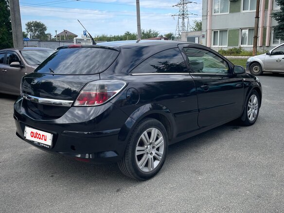 2007 Opel Astra GTC H Рестайлинг, чёрный, 350000 рублей - вид 6