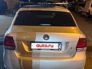 2014 Volkswagen Polo V, серебристый, 499000 рублей, вид 3